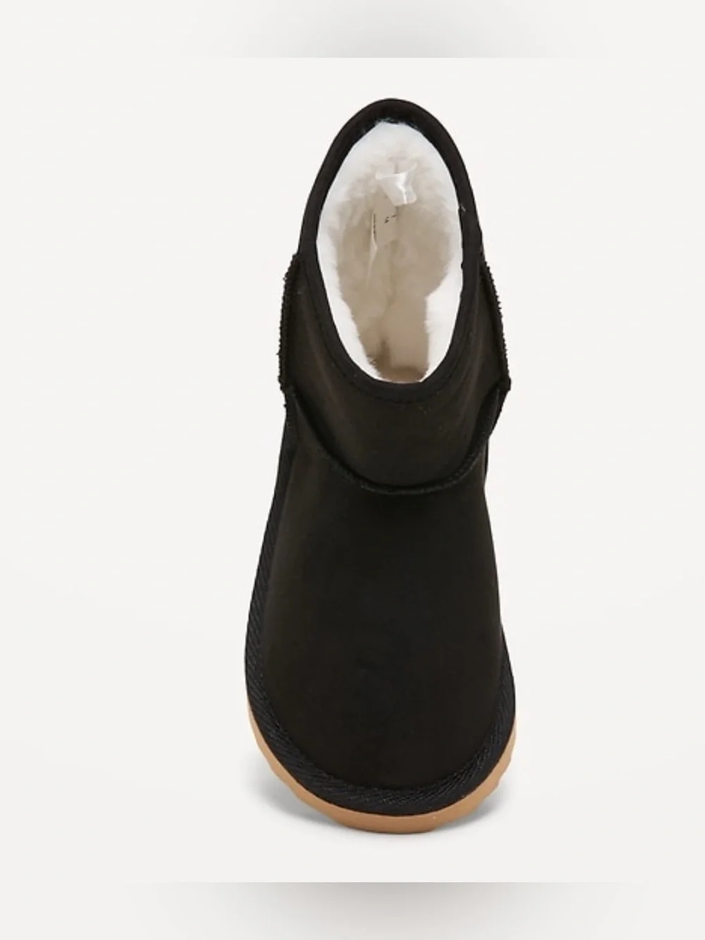 NEW…Kids Faux Suede Faux Fur Lined Boots